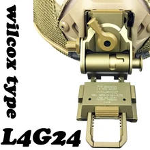 CQC алюминий L4G24 страйкбол тактический шлем NVG крепление для ночного видения очки AN/PVS-7 14 15 18 21