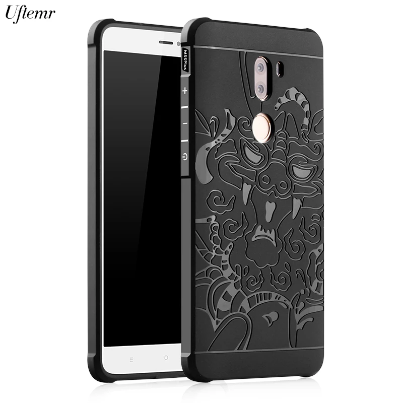 

Uftemr Case for Xiaomi Mi5S Plus Shockproof Ultra thin Soft Silicone 3D Dragon Back Cover for Xiaomi Mi 5 S Plus Cases mi 5 5s