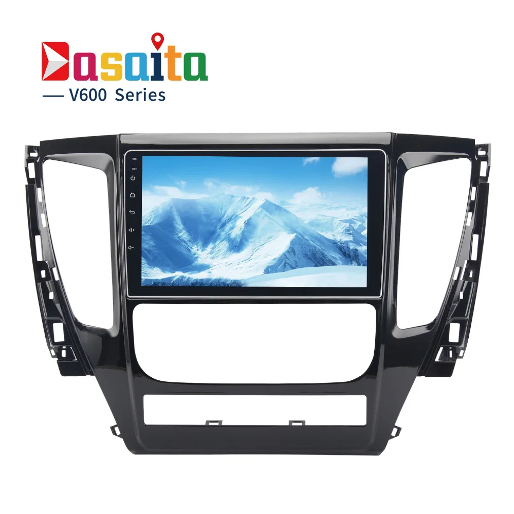 Dasaita 9 &quotAndroid 6 0 автомобиль gps плеер для Mitsubishi Pajero Sport 2017 с Octa core 2 ГБ Ram Авто радио