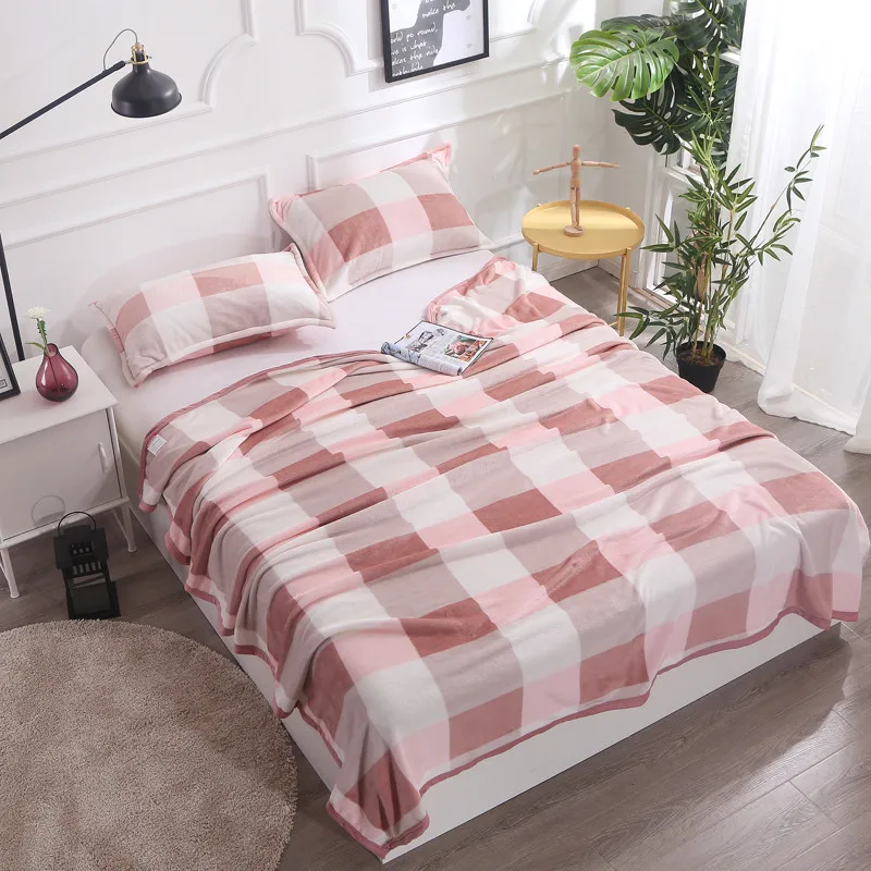 Goede Polyester Fiber Plaid Printing Multi Stijl Optionele Sofa Reizen Kantoor Multifunctionele Thuis Textiel Beddengoed Deken