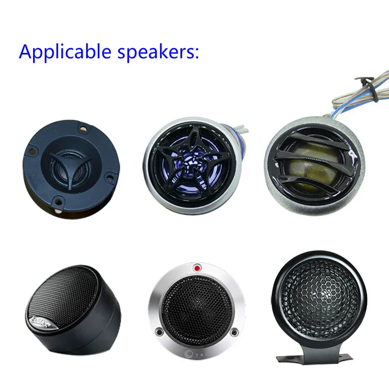 AIYIMA 2Pcs Pure Treble Speaker Audio Frequency Divider 40W Stage Home Car Tweeter Crossover Filters For 2-5 Inch Speaker