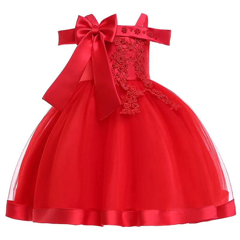 Girl Dress For Wedding Baby Girl 3-10 Years Birthday Outfits Children's Girls First Communion Dresses Girl Kids Party Wear