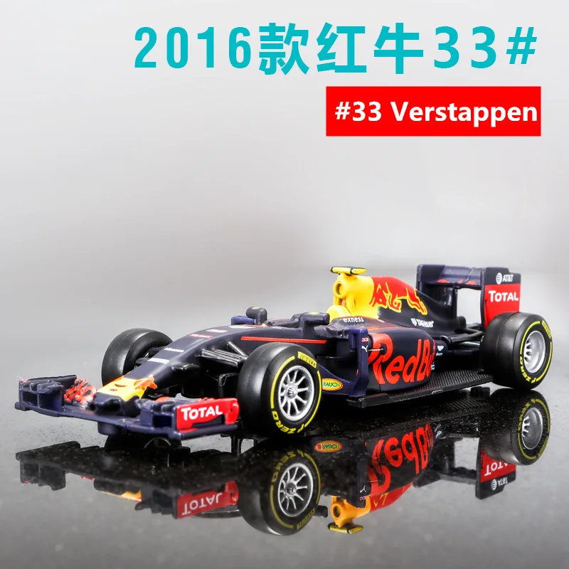 Bburago масштаб 1:43 F1 Red Bull Racing TAG Henuer RB12 литая металлическая модель игрушки из сплава