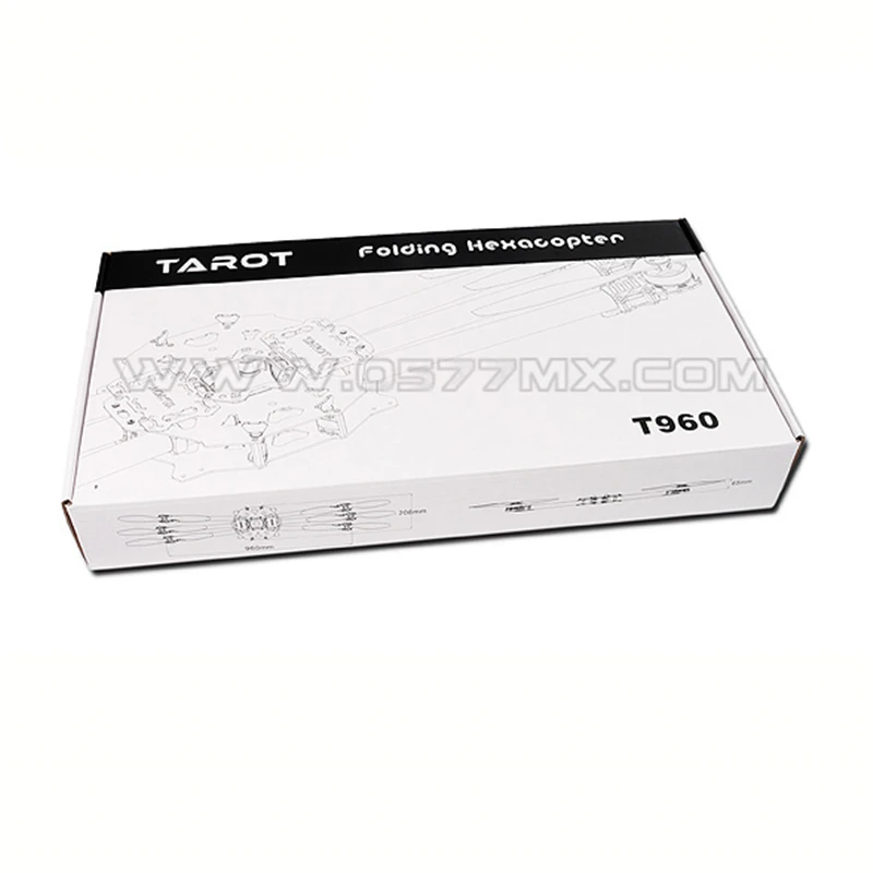 Tarot TL960A T960 гексакоптер карбоновый Дрон рама Складная Рука без электрической выдвижной салазки для DIY FPV