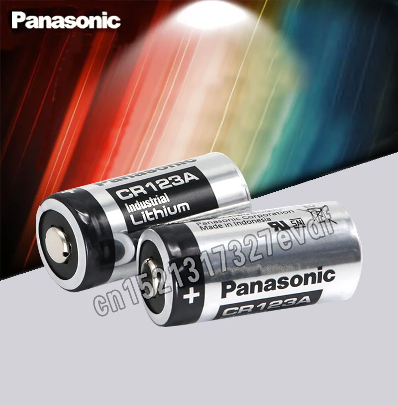 2 шт./лот оригинальный Panasonic 123 Lithium 3V Арло Камера Батарея CR123A CR17345 DL123A EL123A 123A