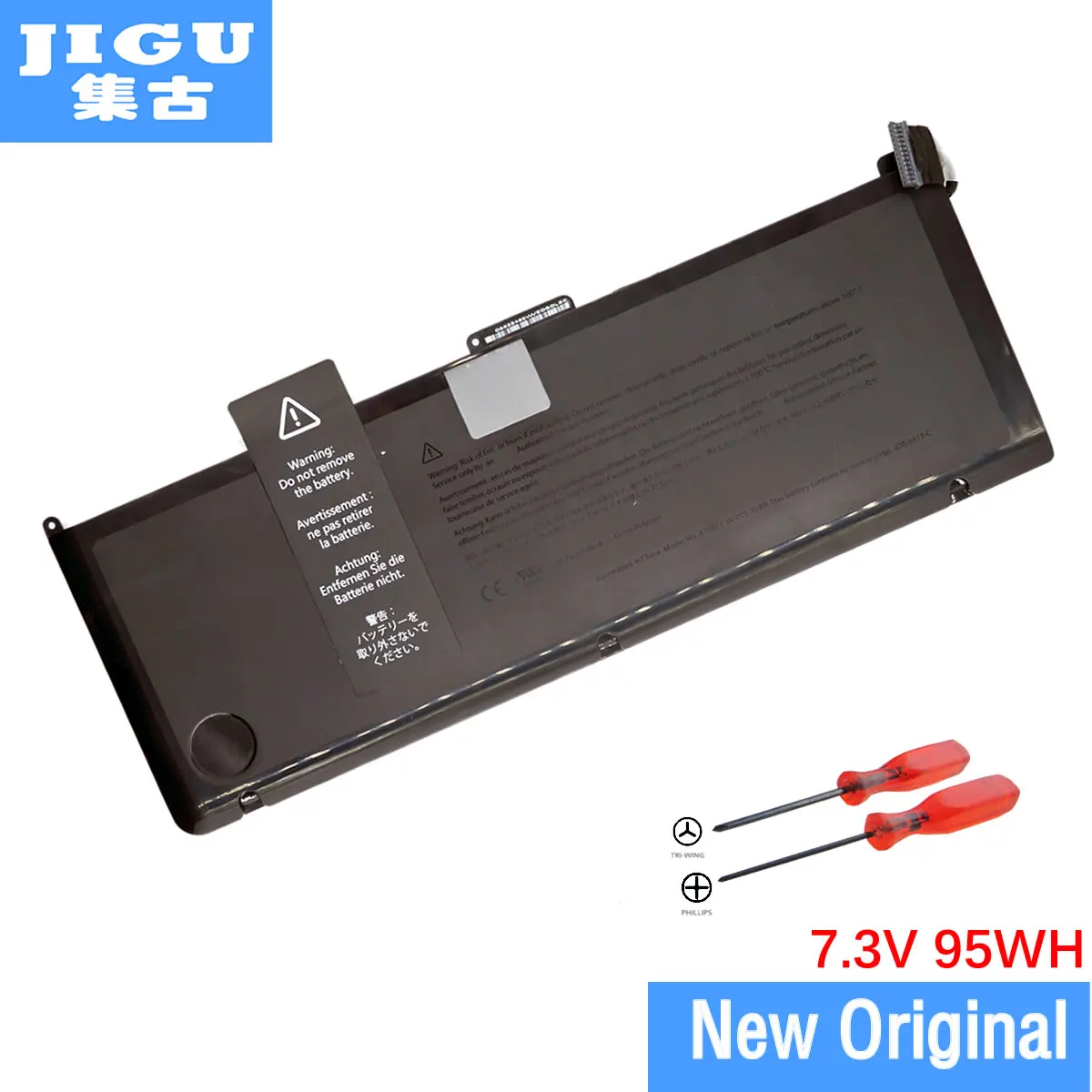 JIGU A1309 Оригинальный аккумулятор для ноутбука APPLE MacBook Pro 17 &quotA1297 [2009 производство]