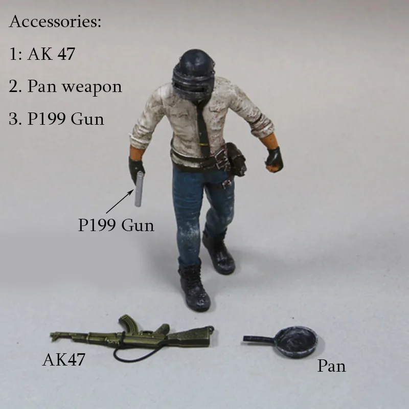 STG игра Playerunknown's battlegrounds 3D гаражные наборы съесть курицу фигурку моделирование