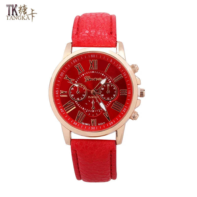 Часы женские кварцевые на кнопках с кожаным ремешком|wristwatch brand|wristwatch womenwristwatch quartz