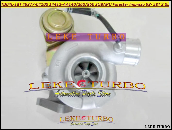 Бесплатная доставка TD04L 49377 04100 14412 AA140 AA260 AA360 Турбокомпрессор Для SUBARU Forester Impreza 98 | Воздухозаборники -32657508566