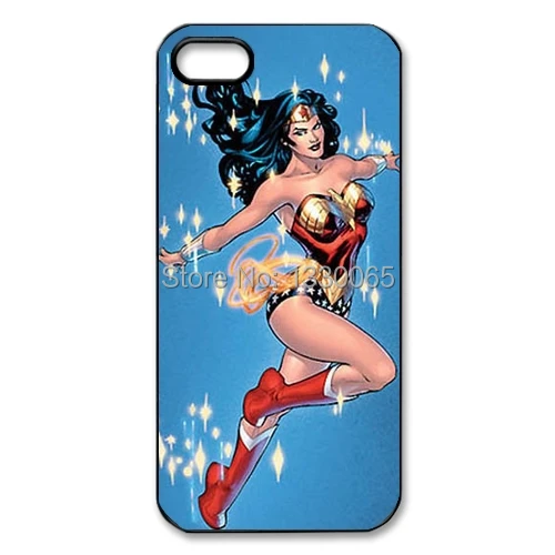 Wonder Woman High Quality Hard Plastic Back Protection Cover Case for iPhone 5 5s Super Hero |