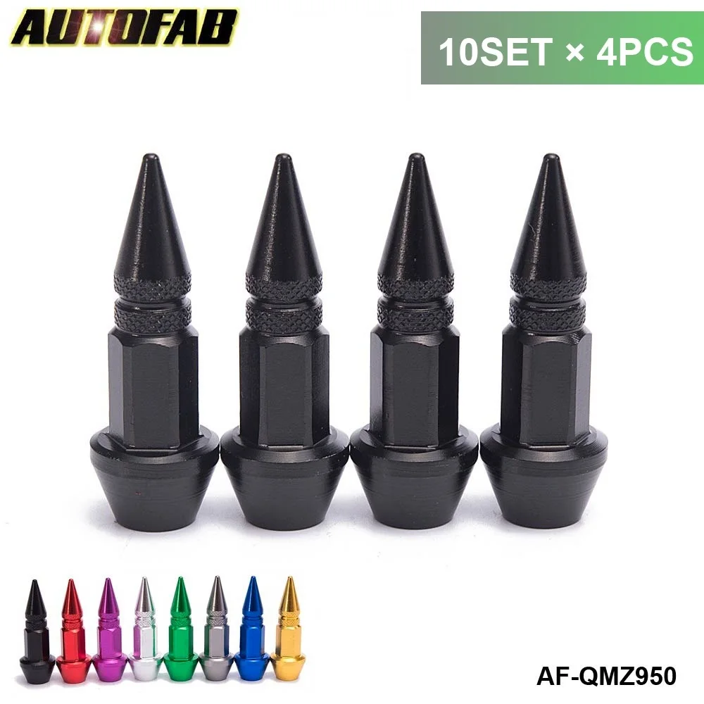 Prix pour AUTOFAB-10 Set De Voiture Auto Vélo Pic Forme Pneu Poussière preuve Roue Tige En Aluminium Bouchon de Valve AF-QMZ950-10T Prix pour AUTOFAB-10 Set De Voiture Auto Vélo Pic Forme Pneu Poussière preuve Roue Tige En Aluminium Bouchon de Valve AF-QMZ950-10T