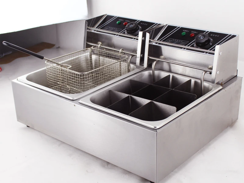 Commercial 110V/220V Fast Food Kitchen Equipment Kanto Cooking And electric deep Fryer Commercial 110V/220V Fast Food Kitchen Equipment Kanto Cooking And electric deep Fryer