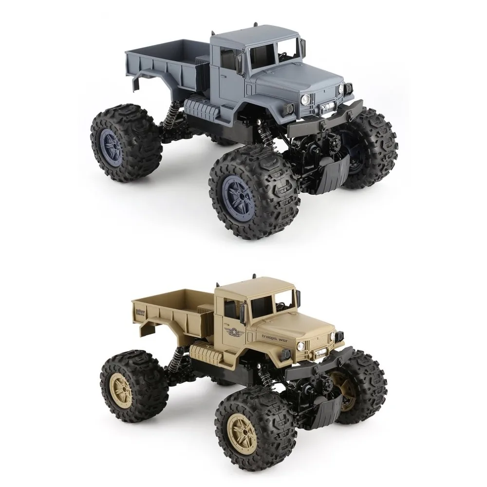 

ZEGAN RC Truck ZG-C1231W 4WD 1/12 2.4G Military Off-Road Climber Crawler Car Remote Control Vehicle for Kids Toy Children Gift