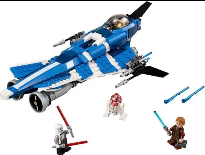 

75087 Star Wars Anakin's Custom Jedi Building Block Figure Educational Toys for Children