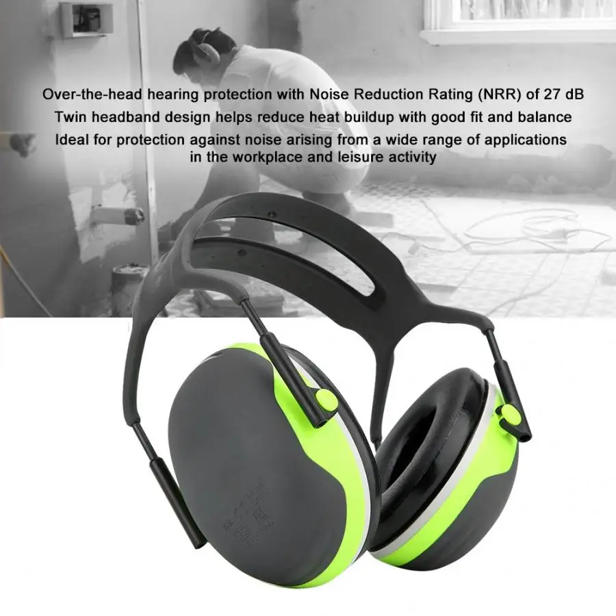 

27dB Professional Ear Muff Shooting Sound Sleep Noise Reduction Ears Hearing Protection