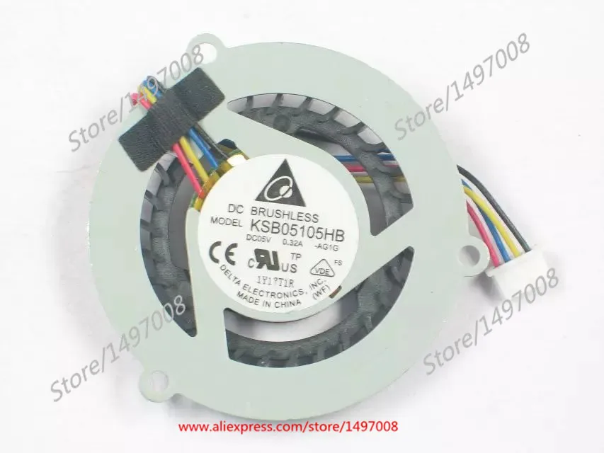 Серверный охлаждающий вентилятор Delta Electronics KSB05105HB AG1G DC 5 В 0.32A | Компьютеры и офис