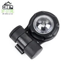 Страйкбол фонарик выживания ИК уплотнения версия стробоскоп 2x инфракрасный, 3x зеленый свет SOS Softair фонарик WEX079