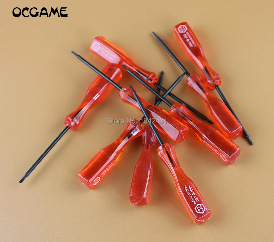 

200pcs For Nintendo NDS red 1.5mm + Cross screwdriver open repair Tool