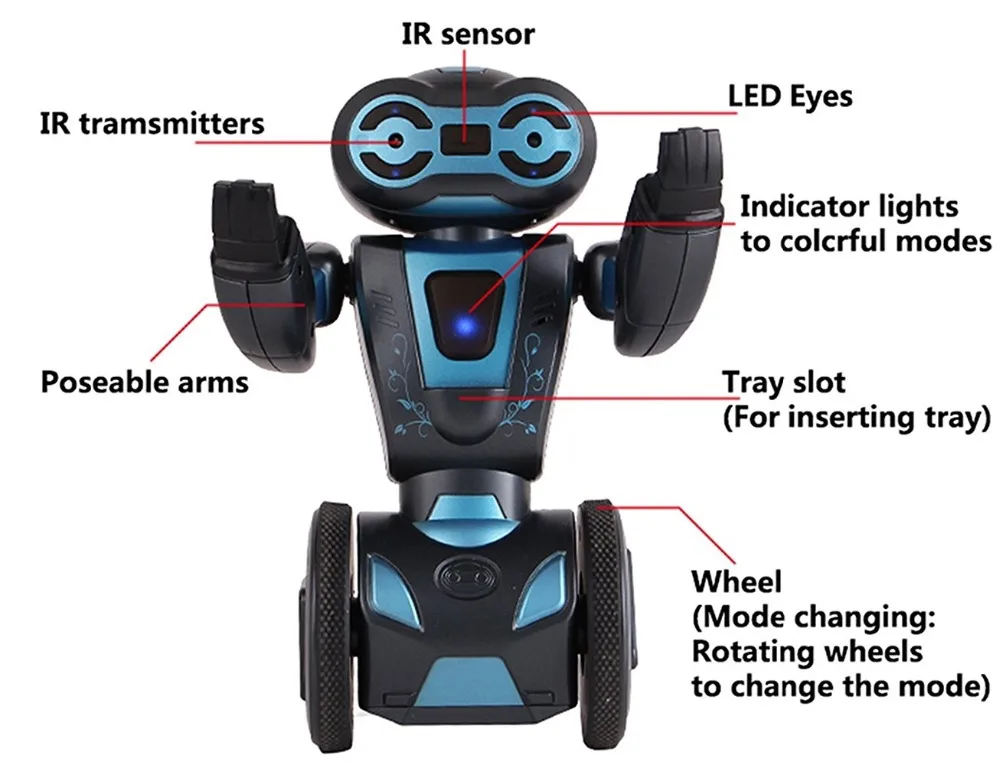 Intelligent-Humanoid-Robotic-Remote-Control-Robot-Smart-Self-Balancing-Robot-5-Operating-Modes