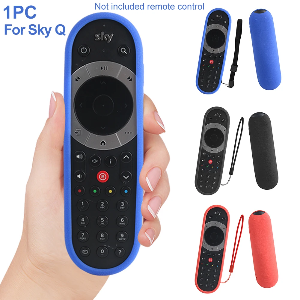 

Home Waterproof Protective Holder Pouch Storage Remote Control Cover Shockproof Silicone Anti Slip Skin Friendly Case For Sky Q