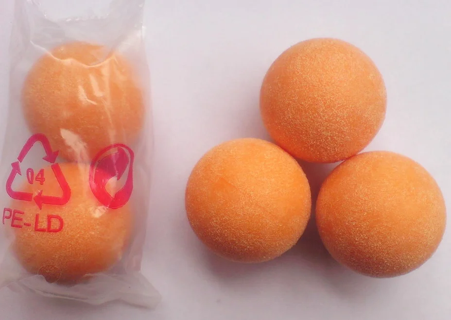 Free shipping 10pcs lot NEW 36mm yellow Foosball table soccer table ball football balls baby foot