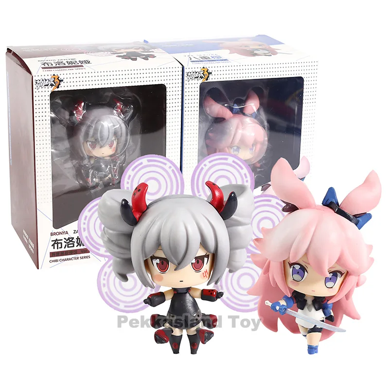 

Honkai Impact 3 Yae Sakura Against the god witch Bronya Zaychik Q Version Decoration PVC Action Figure Toy