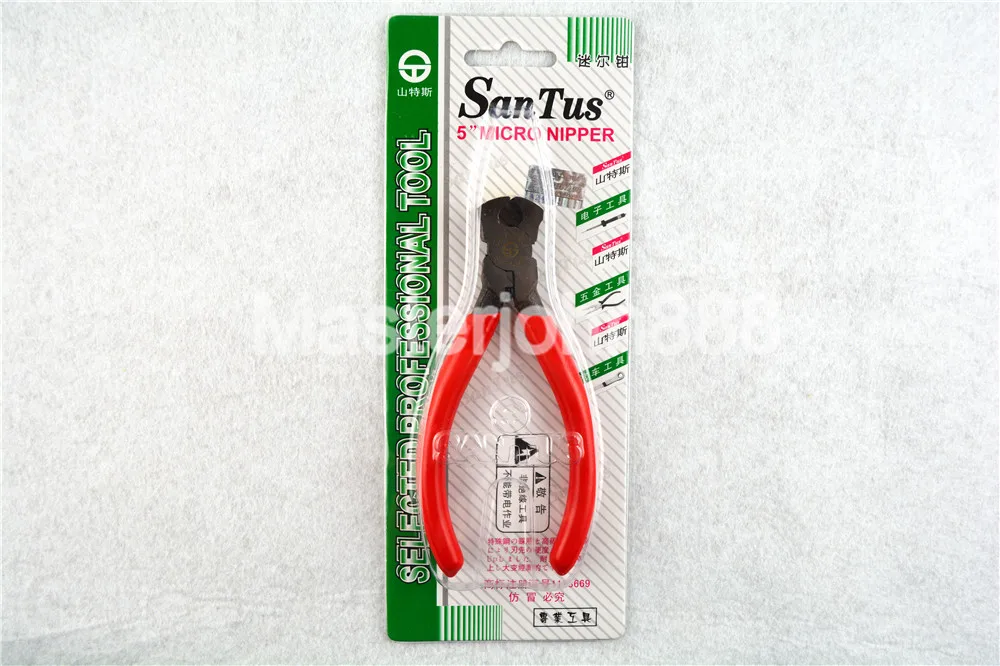 

Santus Acoustic Electric Bass Guitar Strings Cutter Wire Nipper 5 inch Diagonal Cutting Nipper