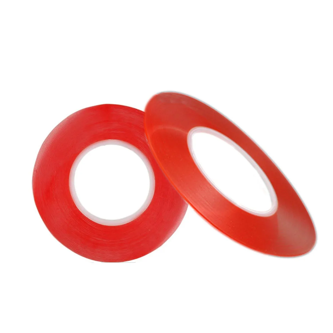 

New Double Sided Tape 2mm 50M Strong Acrylic Adhesive Red Film Clear Sticker for Mobile Phone LCD Pannel Display Screen Repair