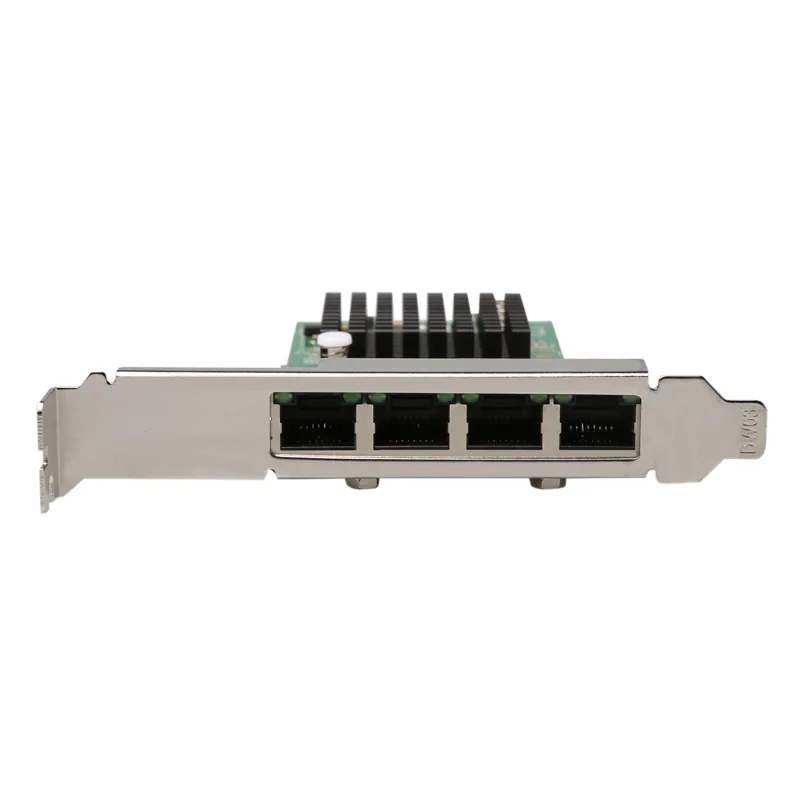 I350T4 1000 Мбит/с PCI Express pcie 4 x RJ45 RJ-45 гигабитный Ethernet LAN четырехпортовый серверный адаптер Сетевая карта чип