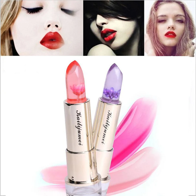 

Brand New Kailijumei Lip Stick Makeup Magic Color Temperature Change Moisturizer Bright Surplus Lipstick Lips Care 3 Colors
