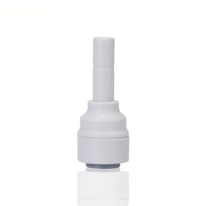 

1/4'' Quick Connection - 1/4'' OD Tube RO Water Quick Connector Straight Tight Junction Double Sealing PE Pipe Fitting