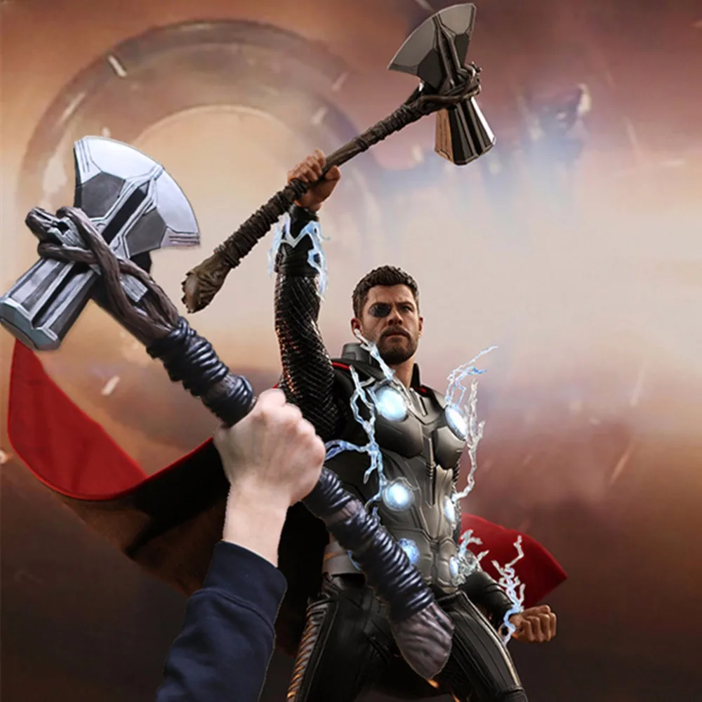 

2018 Infinity War Thor Stormbreaker Axe Cosplay Avengers 3 Thor New Handmade Axe Halloween Party Props