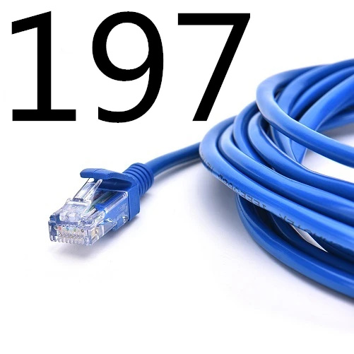 

197# MEIBAI 5/10/20/30M RJ45 Ethernet Cablefor Cat5e Cat5 Internet Network Patch LAN Cable Cord for PC Computer Cables