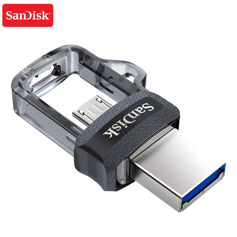 Sandisk USB флеш-накопитель 128 Гб 64 ГБ 32 ГБ 16 ГБ двойной OTG флеш-накопитель Высокая скорость памяти U диск Micro USB3.0 карта sdd3 для телефона или ПК