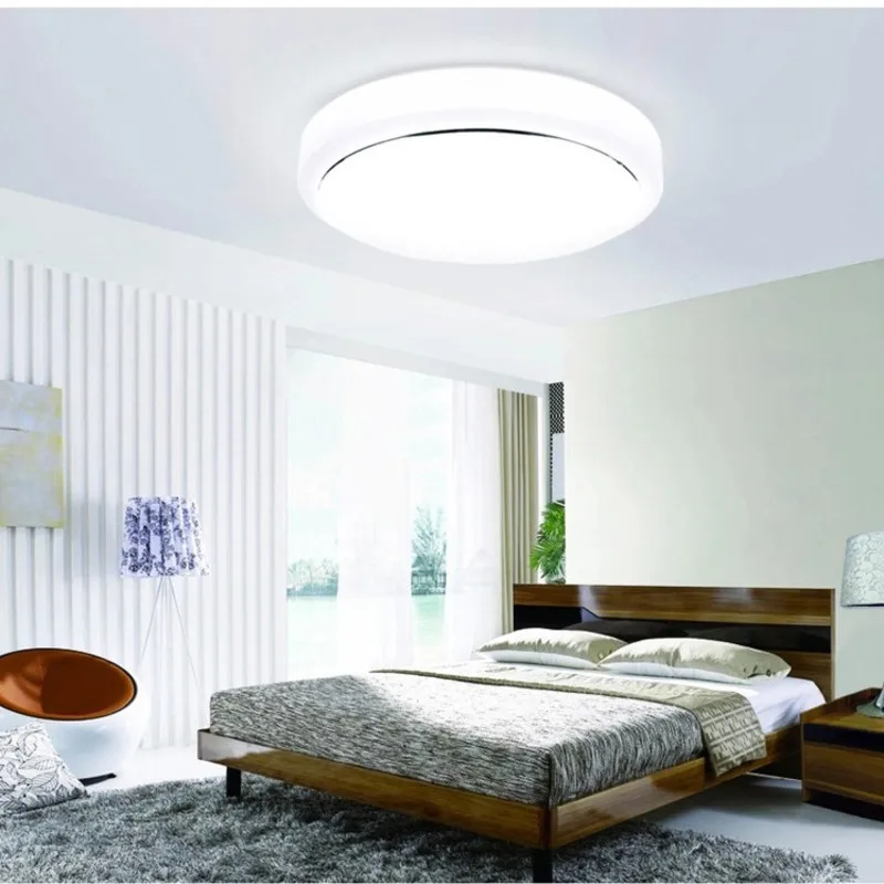 

ceiling lights aluminum+Acryl High brightness 220V 230V 240V,LED chip No Need Driver 5W 12W 24W 20CM Led ceiling Lamp SMD5730