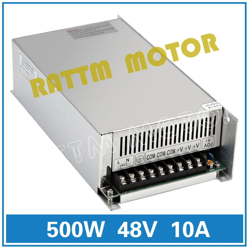 500W 48V DC Switching Switch Power supply CNC Router Single Output Foaming Mill Cut Laser Engraver Plasma | Обустройство дома