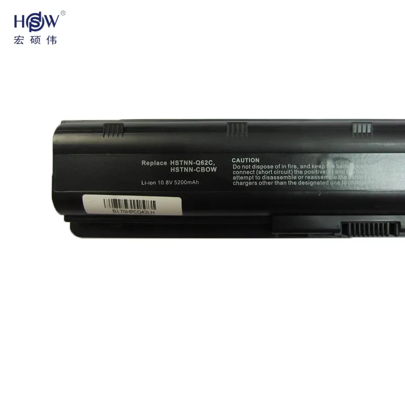 HSW Аккумулятор для ноутбука hp CQ62-400 CQ62-a 431 435 630 631 635 636 650 655 Envy 15-1100 G32 G72t G42 G56 G62 G72 DV3-4000 батарея