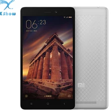 freegift  Xiaomi Redmi 3 2G RAM 16G ROM Metal Body Red Rice 2 4100 mAh Snapdragon 616 Octa Core 5" 1280X720 FDD LTE Mobile Phone(China (Mainland))