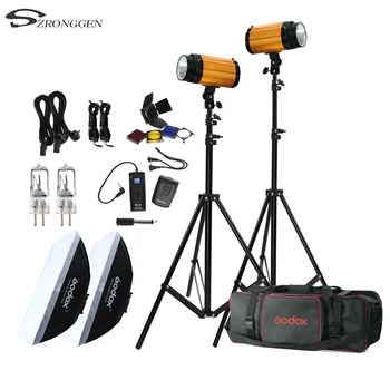 

Free DHL Godox 250SDI Studio Flash Lighting Kit + 2*1.9M Stand +2*50*70CM Softbox +Trigger + DB-03 honeycomb + For Shipping Bag