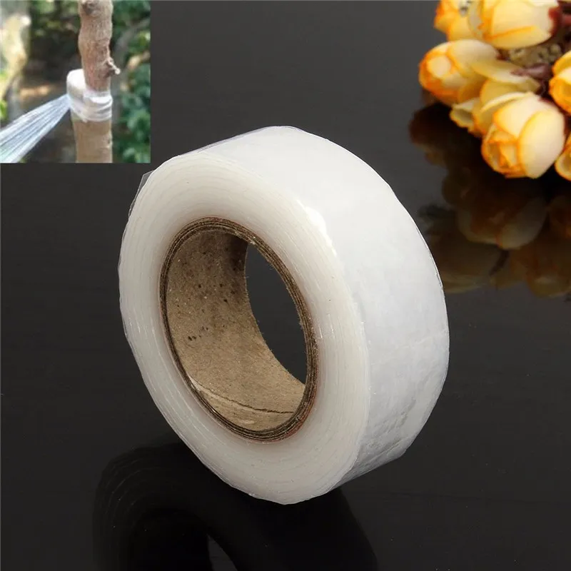 

MTGATHER 80m Self-adhesive Fruit Tree Grafting Tape Plants Tools Nursery Stretchable Garden Flower Vegetable Grafting Tapes