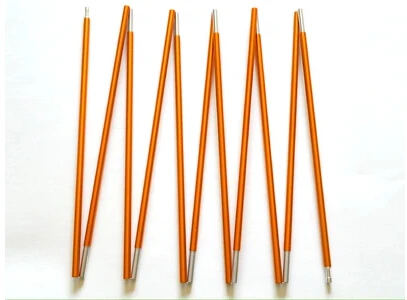

2pcs/set Tent Rod Hot New Outdoor Camping Tent Pole Aluminum Alloy rod 8.5mm Spare Replacement Tent supporting Pole accessories