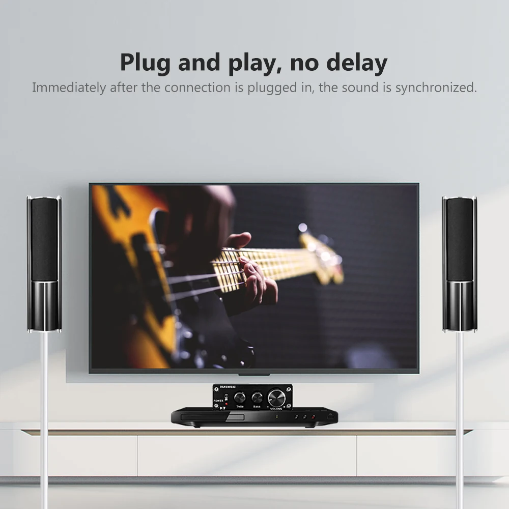 PJ. MIAOLAI TDA7498 LM1036 Hi Fi 2 0 цифровой аудио усилитель 70 Вт * портативный домашний