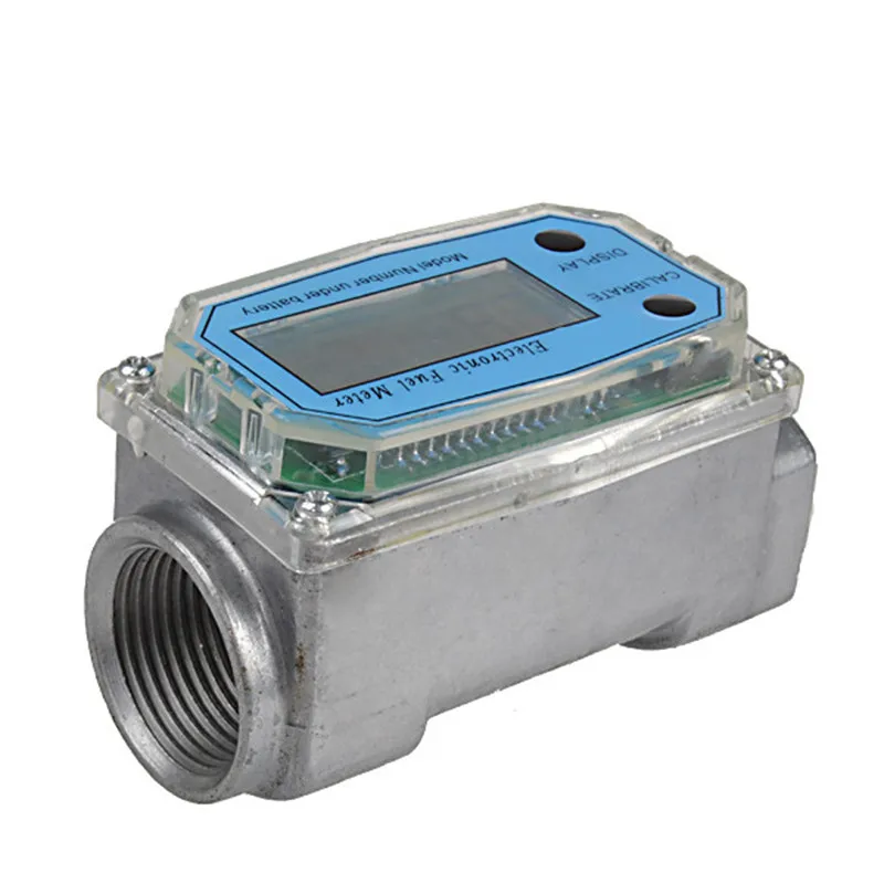 

Digital Turbin e Flow Meter Flowmeter Gauge Electronic Flow Indicator Sensor Counter Petrol Fuel