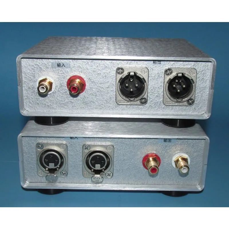 Сбалансированная передача XLR RCA Одноконтурный к сбалансированный 10K:10K пермаллой