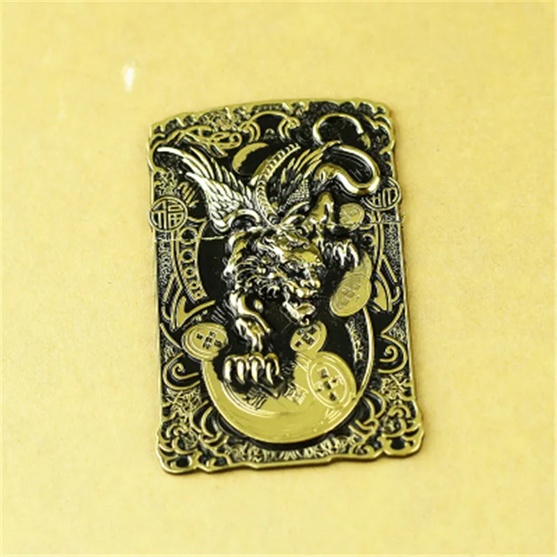 Металлический значок Pixiu подходит для зажигалки Zippo аксессуары замены