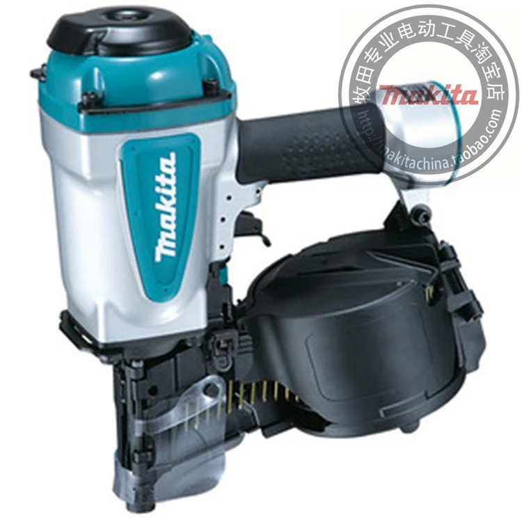 Original Japanese Makita AN760 Pneumatic Coil nail Machine Wood Pallet