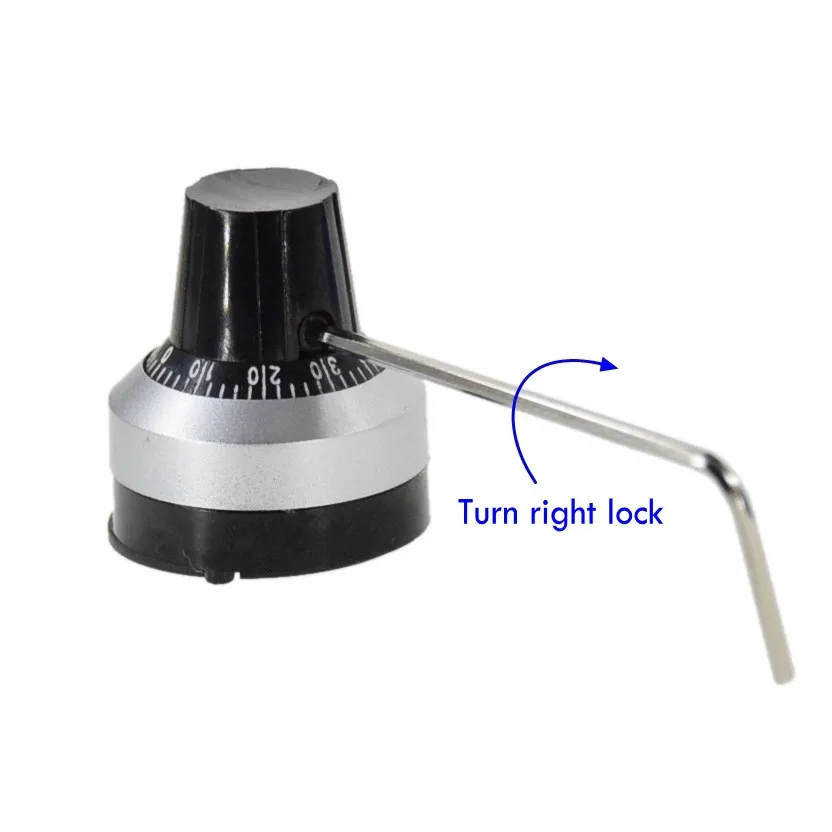 3590S 6MM Knob Precision Precise Potentiometer Dial Button Lock Hat FO