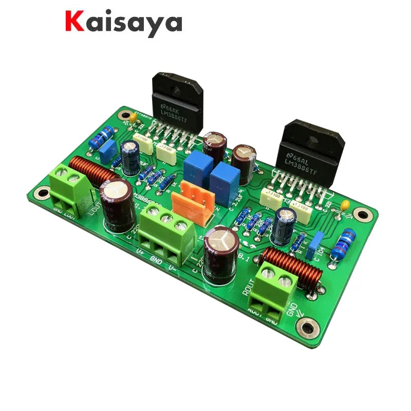 HiFi LM3886TF 68 Вт + 4ohm 50Wx2 38Wx2 8ohm усилитель мощности собранная плата G1 013|Усилители