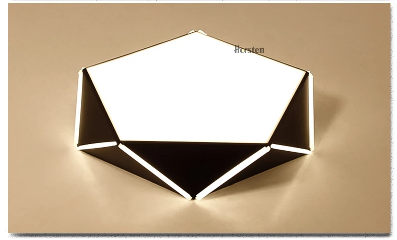 Horsten Geometric Design Ceiling Lights Lamps With Remote Control Indoor Lighting For Bedroom Living Room 6-20 Square Meters (12)
