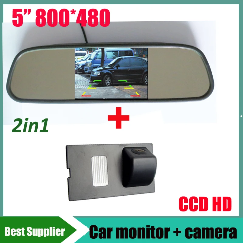 

Car Rear View parking Camera for Land Rover Discovery 3 4 Range Rover Sport Freelander 2 + 5inch HD 800*480 Car Mirror Monitor